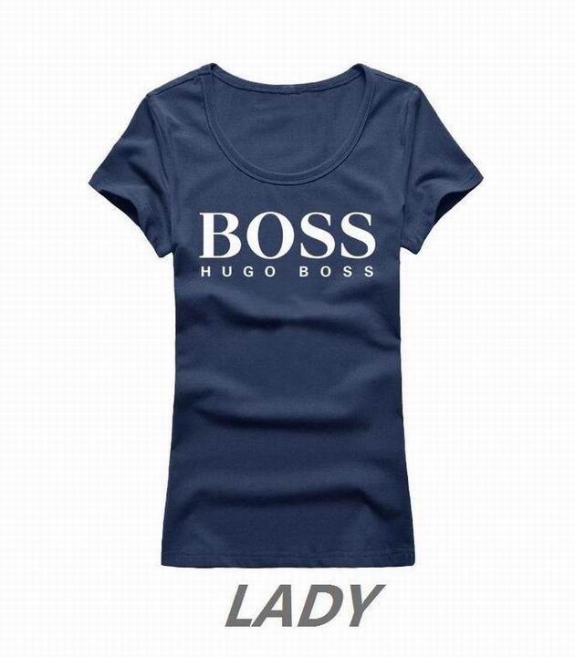 BOSS short round collar T woman S-XL-061